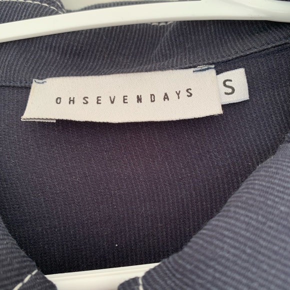 OhSevenDays Navy Blue Jumpsuit Size Small - Picture 2 of 3